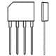 Diodes Incorporated KBP304G