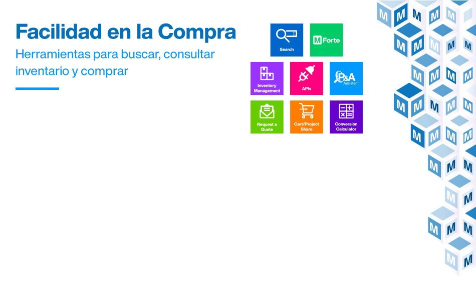 Facilidad en la Compra. Herramientas para buscar, consultar inventario y comprar.