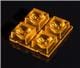 Ledil C19174_AMBER-2X2-5050-S