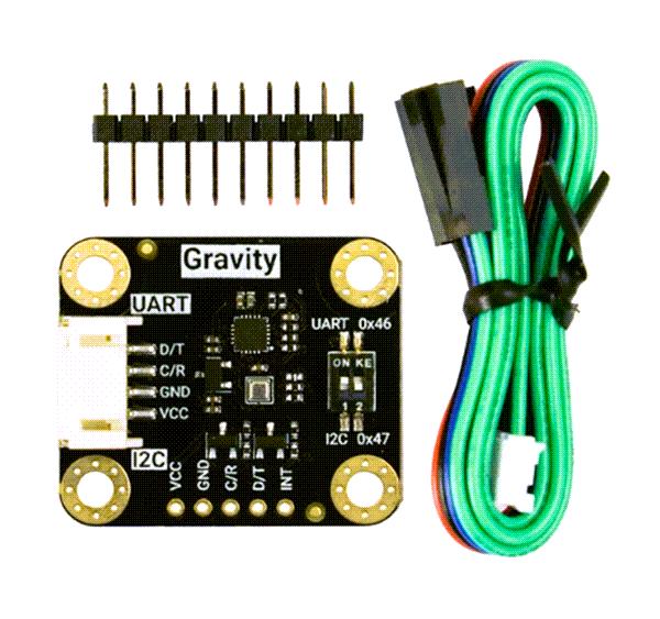 Mechanical Drawing - DFRobot SEN0665 Barometric Pressure & Temperature Sensor