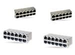 Molex Ganged RJ45 Magnetic Jacks