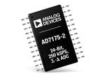 Analog Devices Inc. Convertidor de señal analógica a digital (ADC) Sigma Delta 250kSPS de 24 bits AD7175-2