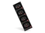 TE Connectivity / Schaffner IEC-Locking Power Outlets