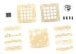 4x4 Trellis Acrylic Enclosure & Hardware Kit