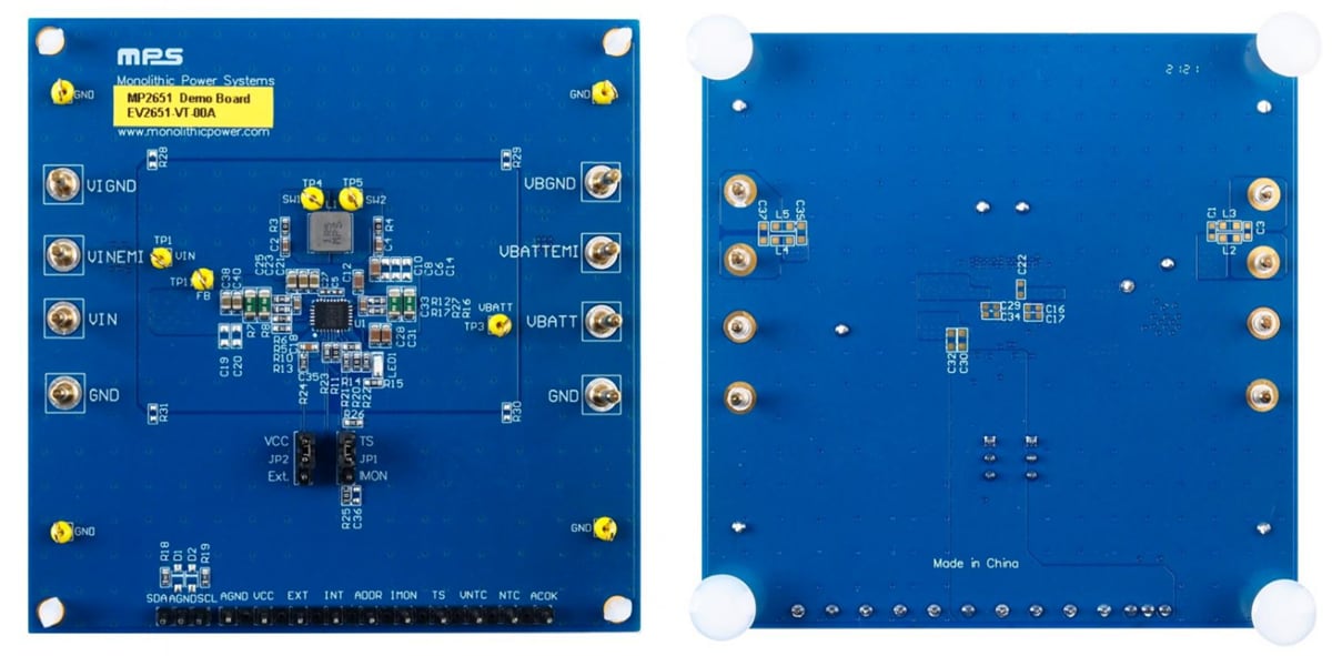 Monolithic Power Systems (MPS) EV2651-VT-00A Evaluation Board