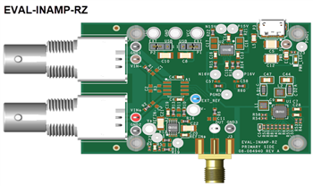 Mechanical Drawing - Analog Devices Inc. Instrumentation Amplifier Evaluation Boards
