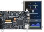 Mikromedia 4 for PIC32MZ Resistive FPI with Frame