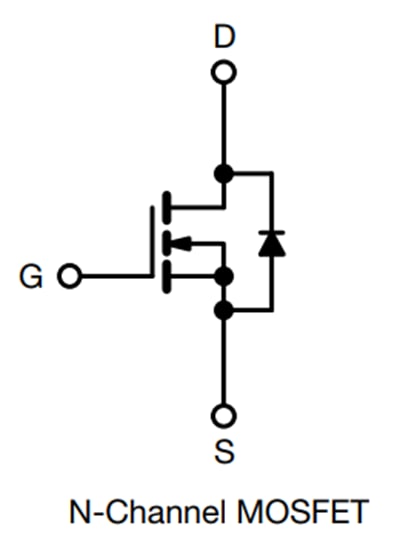Application Circuit Diagram - Vishay SiRS5700DP N-Channel 150V (D-S) MOSFET