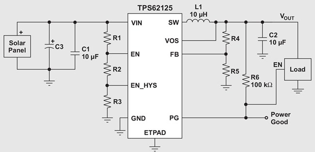 MPPT circuit for a pulsed load