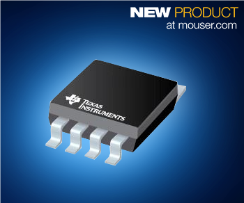 Mouser Now Offering Texas Instruments’ AMC1301 Reinforced Isolated Amplifier