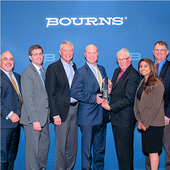 Mouser Electronics Named 2018 e-Commerce Distributor of the Year by Bourns